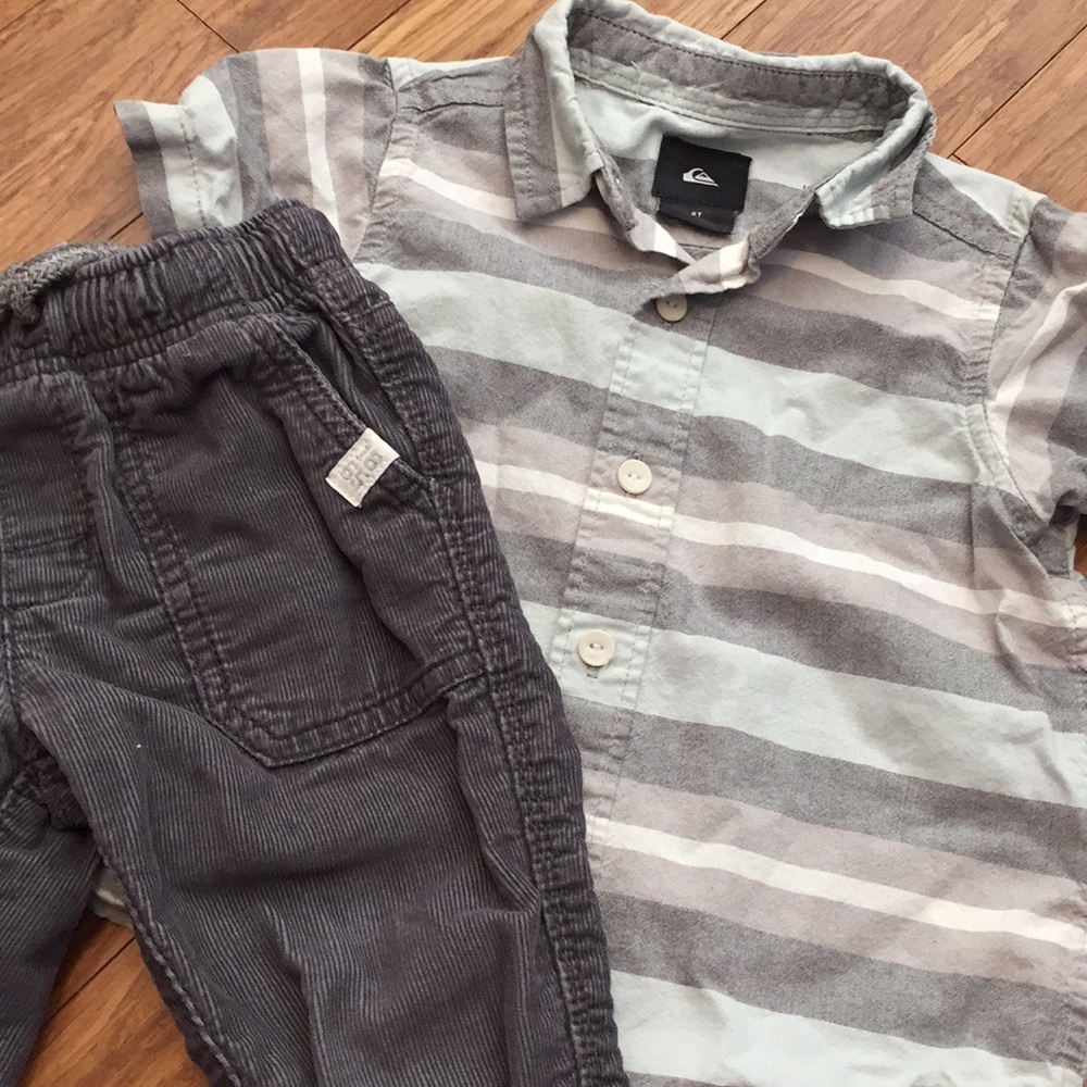 Toddler Outfit- quicksilver